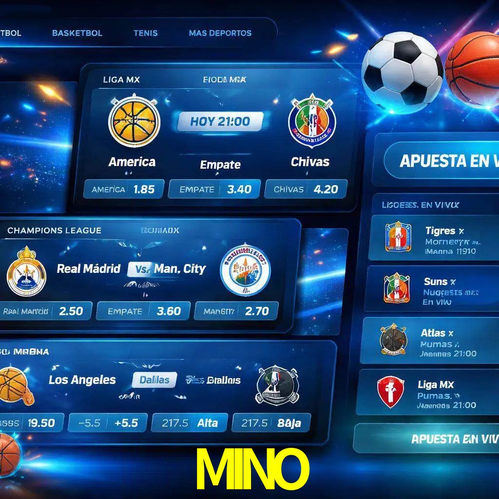 Mercados de apuestas deportivas MINO para jugadores en México